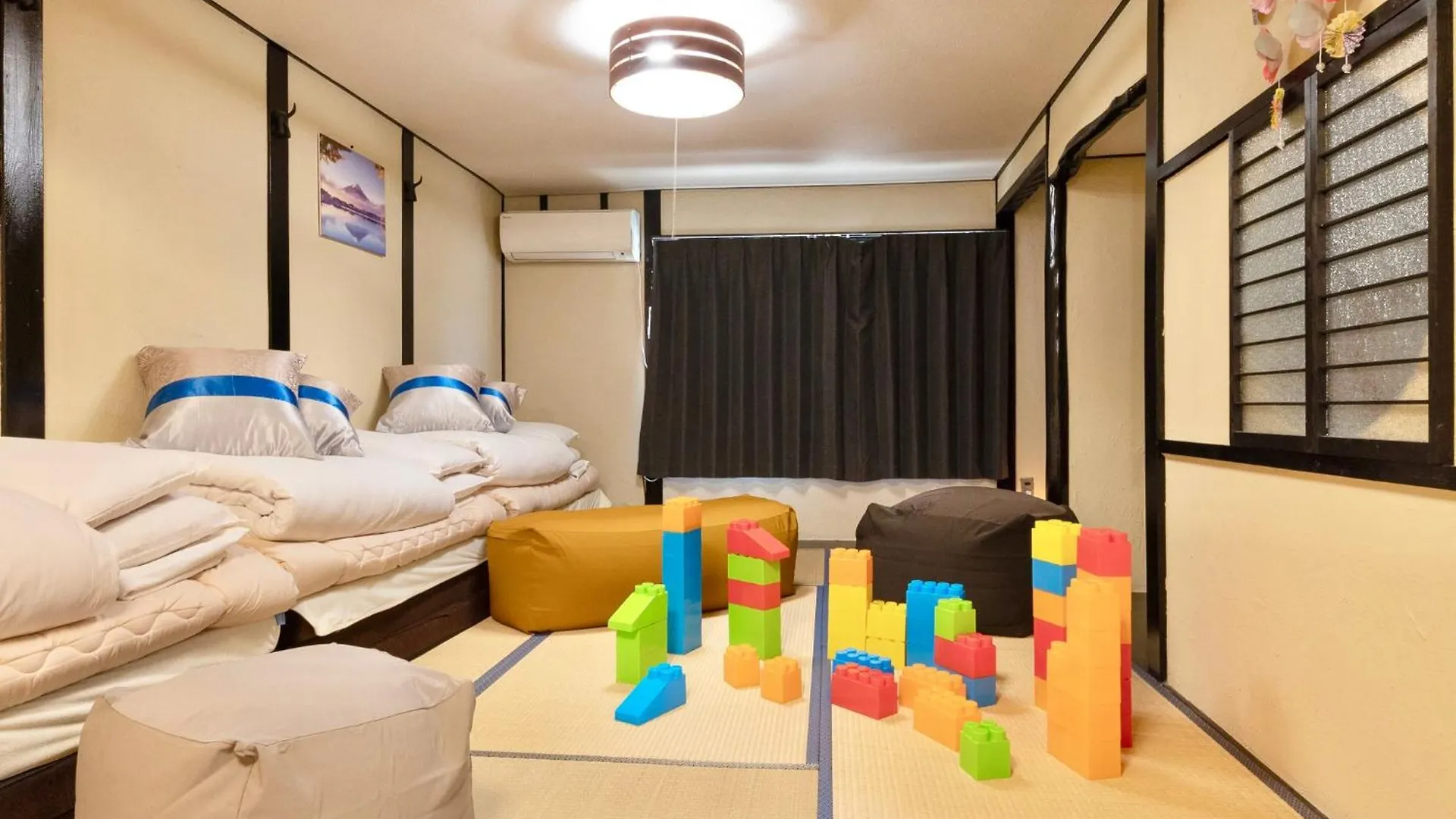 アパート Kizuna 絆 - 5 Bedding In 2 Tatami Rooms, Max 11, 1 And A Half Bath Rooms, 30Min To Usj, Kaiyukan Aquarium & Namba, 12Min To Kyocera Dome, , Japanese Style Private House Rental 大阪市