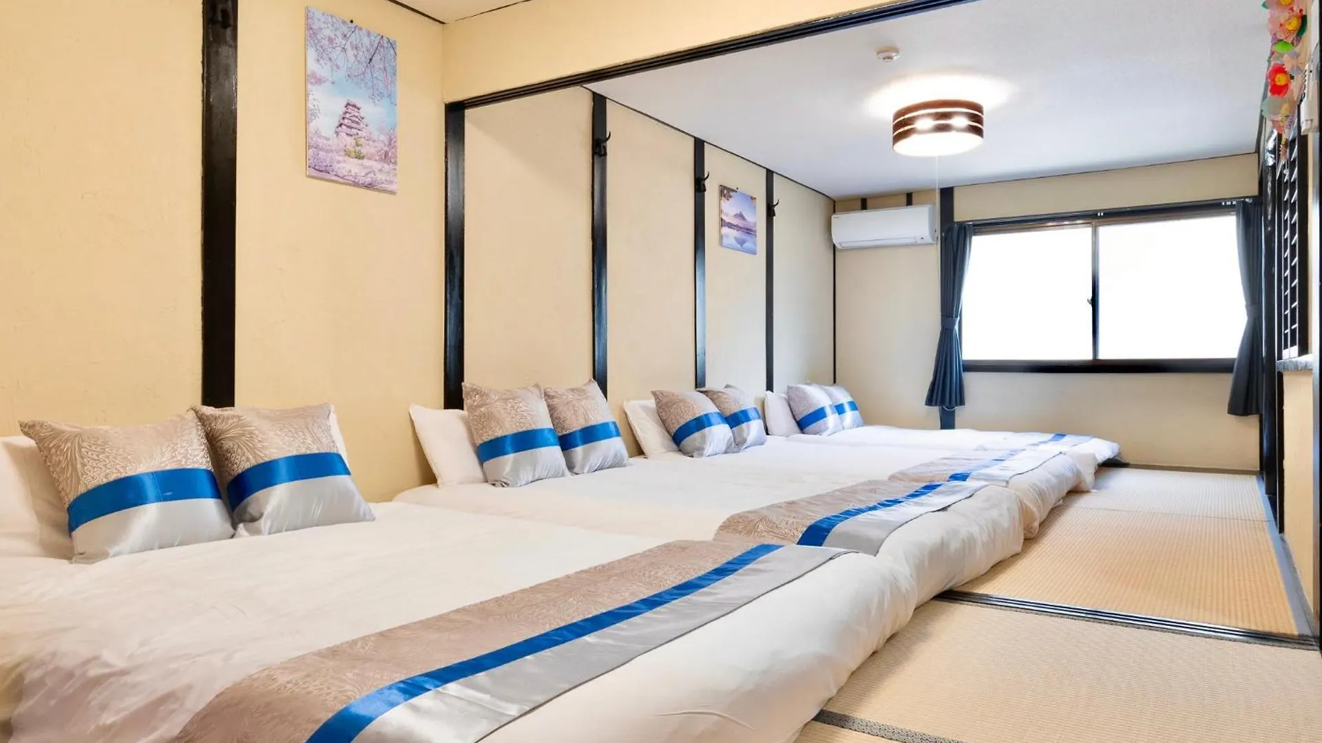 アパート Kizuna 絆 - 5 Bedding In 2 Tatami Rooms, Max 11, 1 And A Half Bath Rooms, 30Min To Usj, Kaiyukan Aquarium & Namba, 12Min To Kyocera Dome, , Japanese Style Private House Rental 大阪市