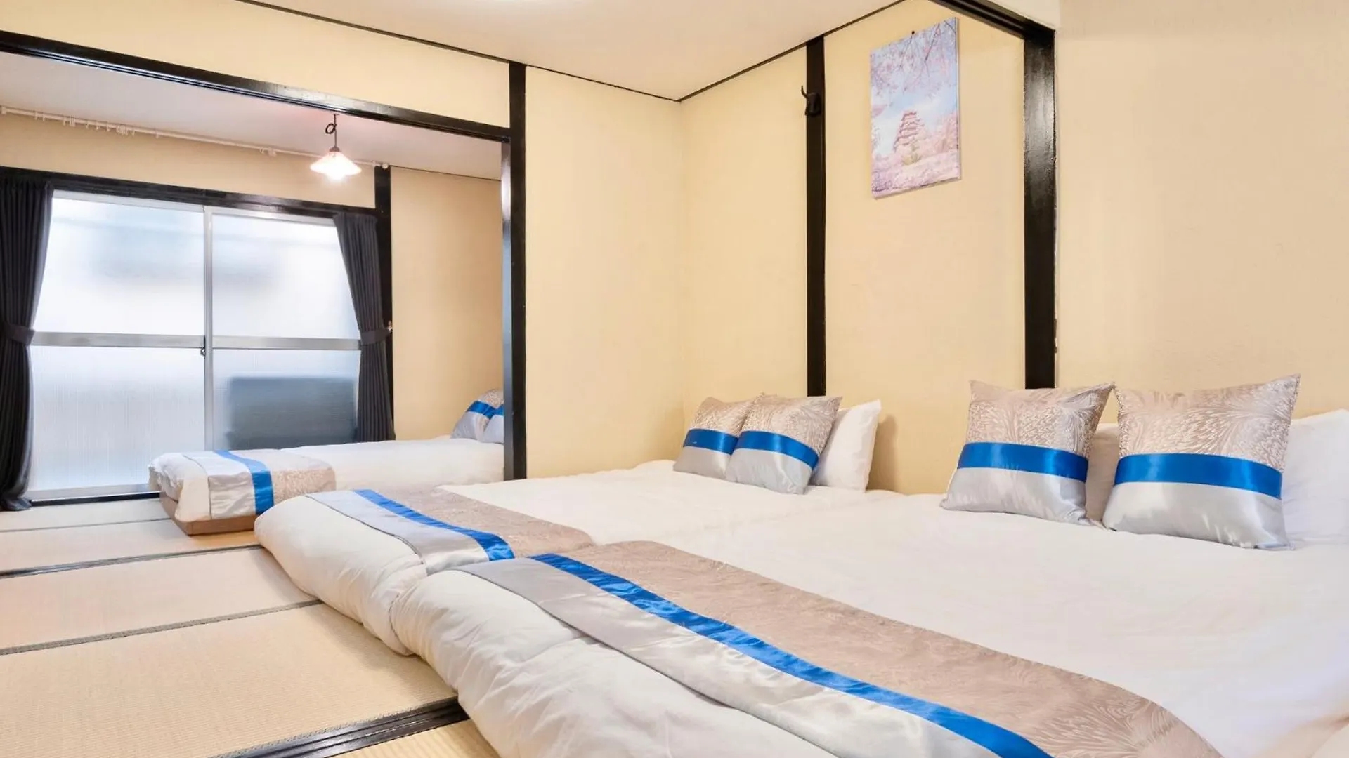 Kizuna 絆 - 5 Bedding In 2 Tatami Rooms, Max 11, 1 And A Half Bath Rooms, 30Min To Usj, Kaiyukan Aquarium & Namba, 12Min To Kyocera Dome, , Japanese Style Private House Rental Ósaka 0*,